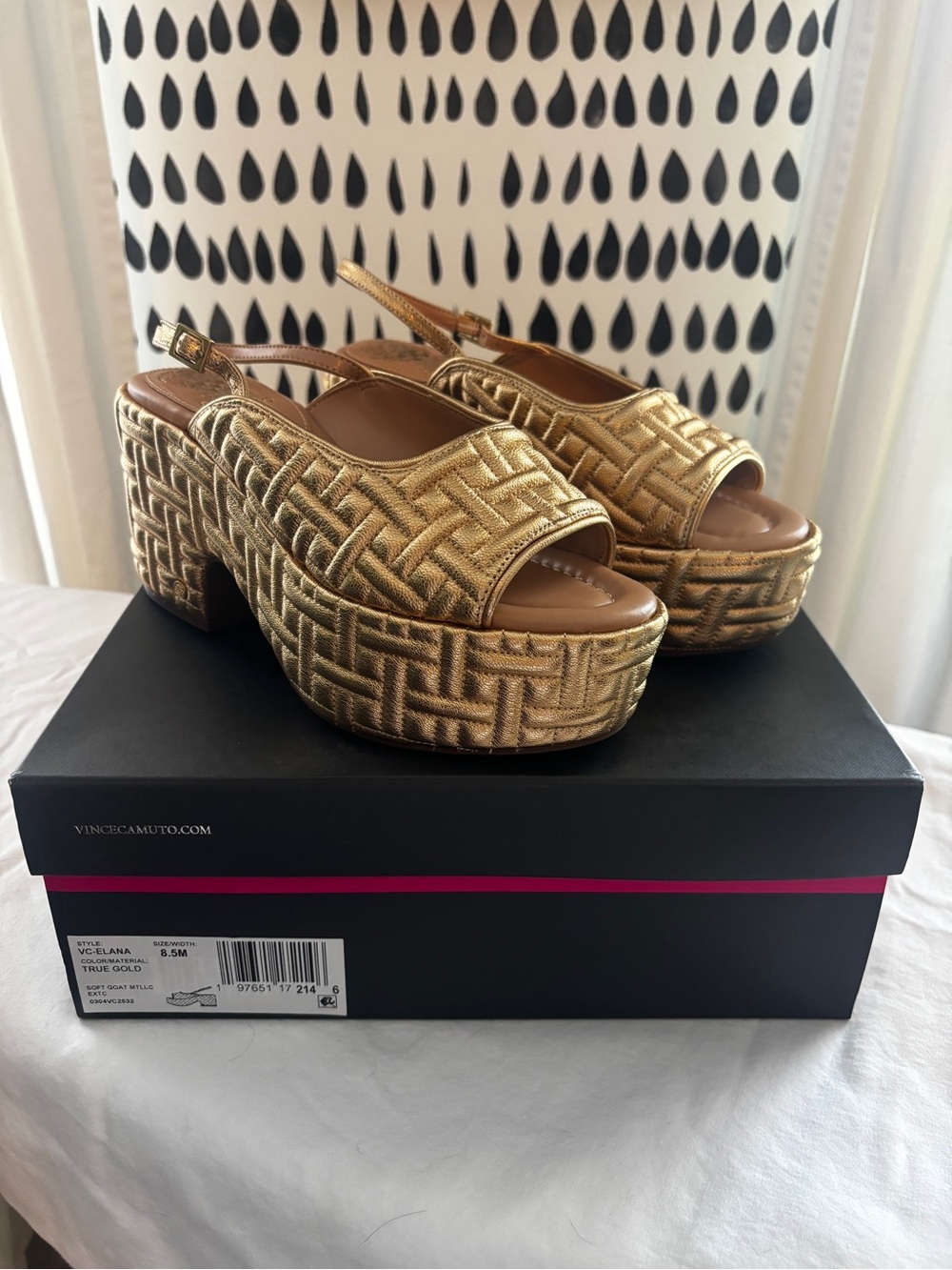 Vince Camuto Elana platform sandals